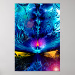 Shattering Abstract Art posters