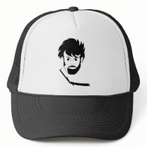 Shave - Man Shaving Beard - Shaved Beard Mesh Hats
