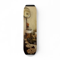 Shaving Brush, Mug and Mirror Skateboard