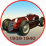 Shaw Maserati 8CTF Indy Car photo sculptures