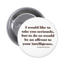 Shaw on Intelligence Pins