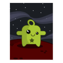 Shazbot! Postcard