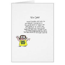 She ate her arm! greeting cards