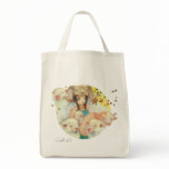She Bee Ramming Grocery Tote Bags