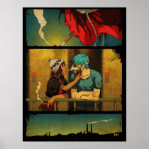 She Blows My Amplifier Print
