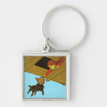 She Caught Toto By The Ear Keychains