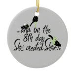 She Created Shoes ornaments