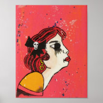 she cries from boredom poster