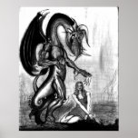 She & Dragon posters