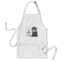 She is not retreating, she is reloading apron