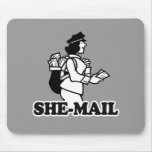 SHE-MAIL mousepads