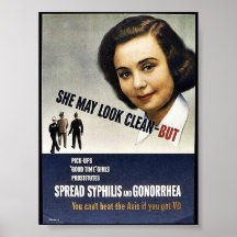 She May Look Clean - But Posters