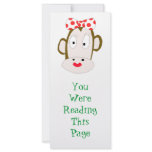 She-Monkey Bookmark Rack Card rack cards