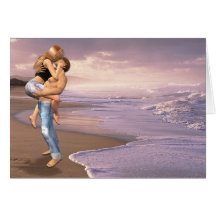 She Said Yes, Beach Kiss Card