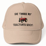 She thinks my tractors sexy! hats