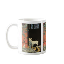 She threw her arms around the neck of Bonnie-Biche Mugs