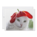 She Wore a Hat Shaped Like a Tulip invitations