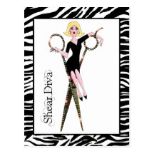 Shear Diva  Postcards