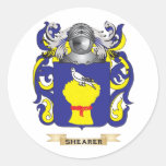 Shearer Coat of Arms (Family Crest) Sticker