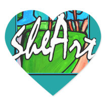 SheArt Promotion Stickers