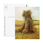 Sheaves of Wheat in a Field by Vincent van Gogh postcards