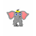 Sheba Elephant Kids T Shirt