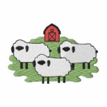 Sheep and Barn embroidered shirts