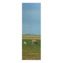 Sheep and Lamb Landscape Photo Bookmark Gift