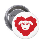 Sheep badge pinback buttons