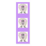 Sheep Bookmark business cards