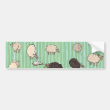 Sheep Bumper Sticker
