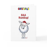 Sheep Christmas BAA Humbug cards