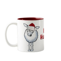 Sheep Christmas BAA Humbug!, Sheep Christmas BA... Coffee Mug