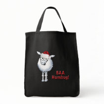 Sheep Christmas BAA Humbug! Tote bag