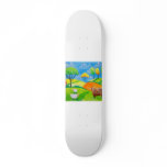 SHEEP COW FOLK PAINTING skateboards