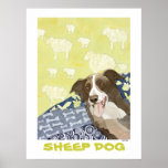Sheep Dog Poster