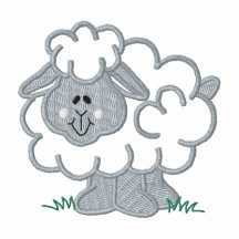Sheep Embroidered Shirt