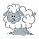 Sheep embroidered shirts