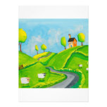 SHEEP FOLK ART PAINTING ANNOUNCEMENT