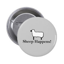 Sheep Happens! Buttons