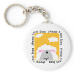 Sheep Says Baa T-shirts and Gifts keychains