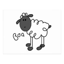 Sheep Says Baa T-shirts and Gifts Post Cards