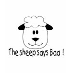 Sheep Says Baa t-shirts
