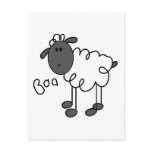 Sheep Says Baa Tshirts and Gifts Postcard