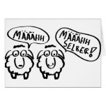 sheep schafe määähhh määhhh selber ! cards