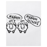 sheep schafe määähhh määhhh selber ! flyers