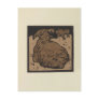 Sheep - Square Animals Illustration Post Card