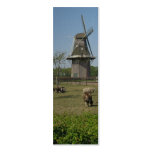 Sheep & Windmill Holland Bookmark Gift business cards