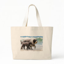 Sheepdog and Poodle - Me and My Pal Canvas Bags