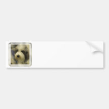 Sheepdog Picture Bumper STicker